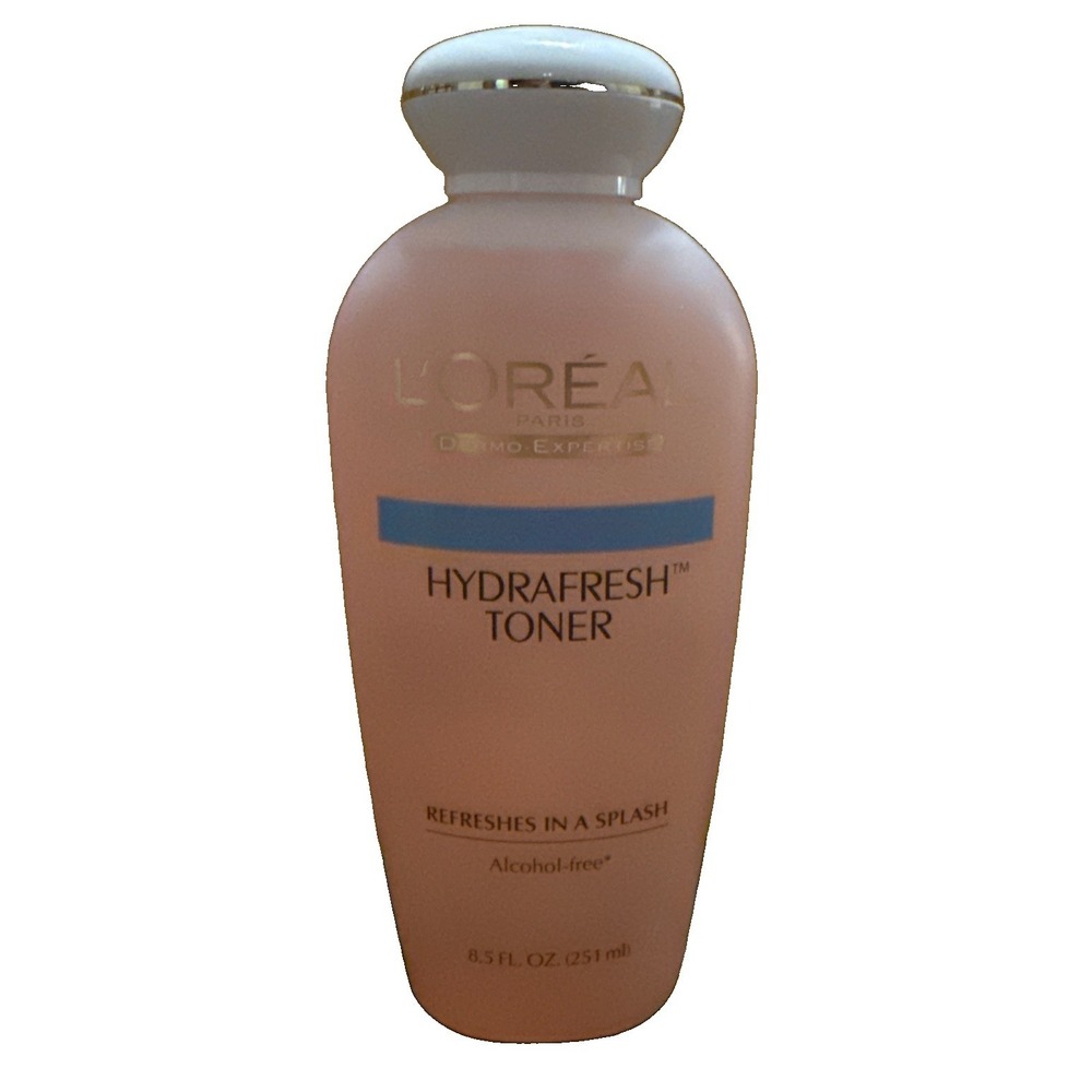 Loreal Hydrafresh Toner 1 Pack, Alcohol-Free, Non-Drying, 8.5 oz
